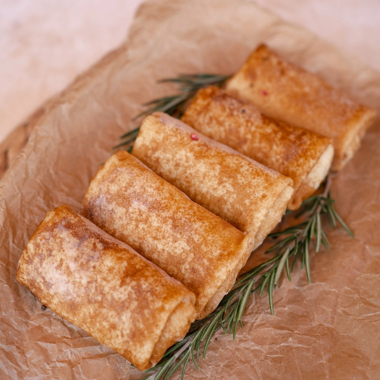 Блинчики с мясом и рисом